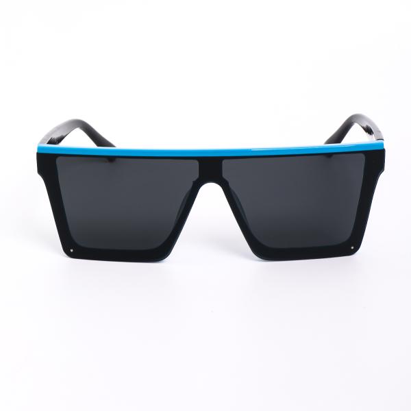 M-Zero — Negro · Azul cyan