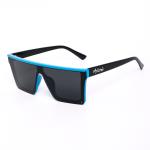 M-Zero — Negro · Azul cyan