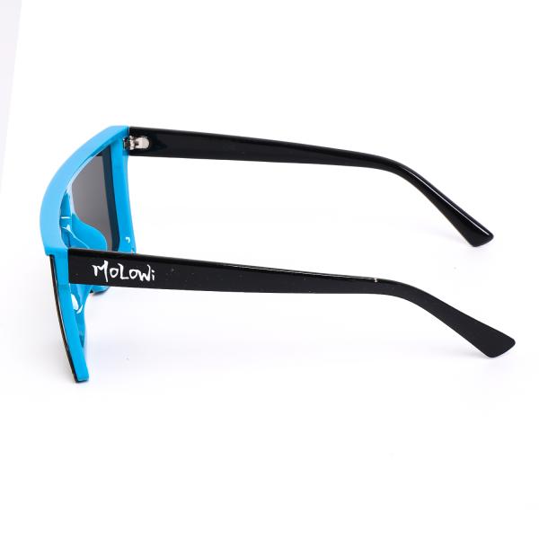 M-Zero — Negro · Azul cyan