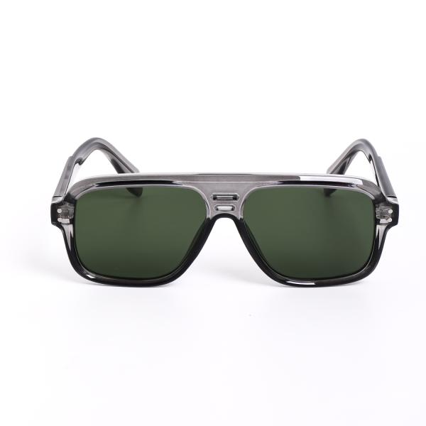 Chrome — Gris metal · Verde