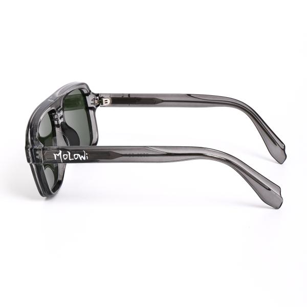 Chrome — Gris metal · Verde